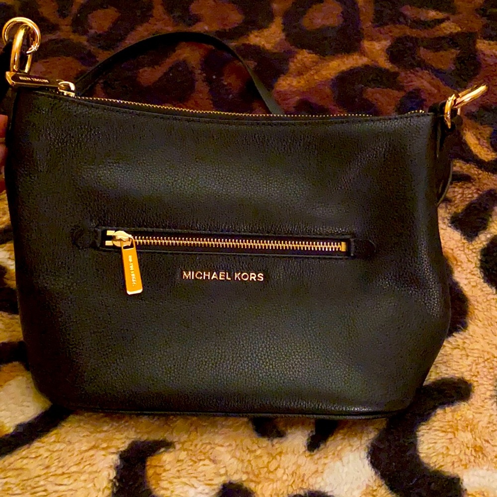 Mk pebbled leather purse